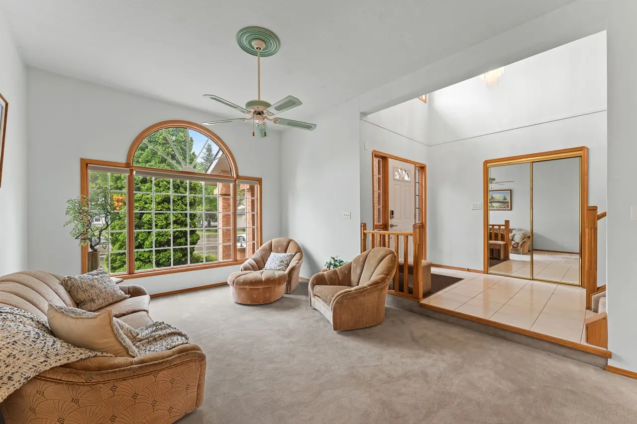 Formal living room and foyer