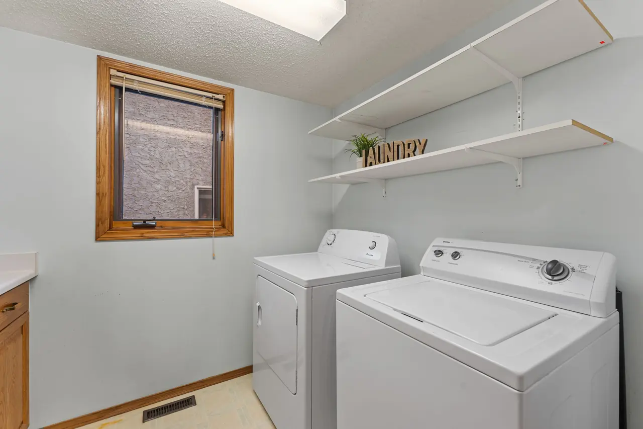 Main-floor laundry room