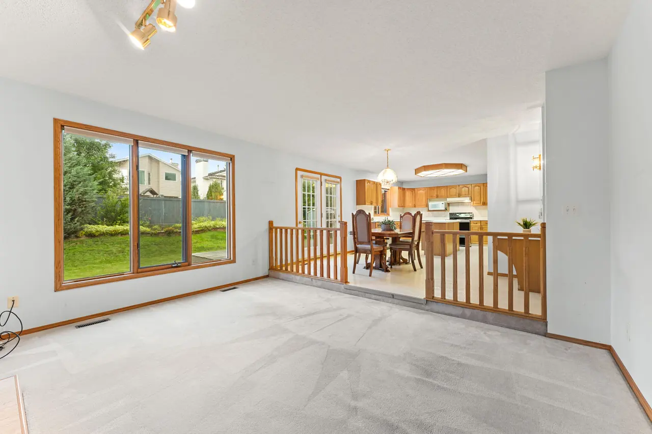 Family room and dining nook