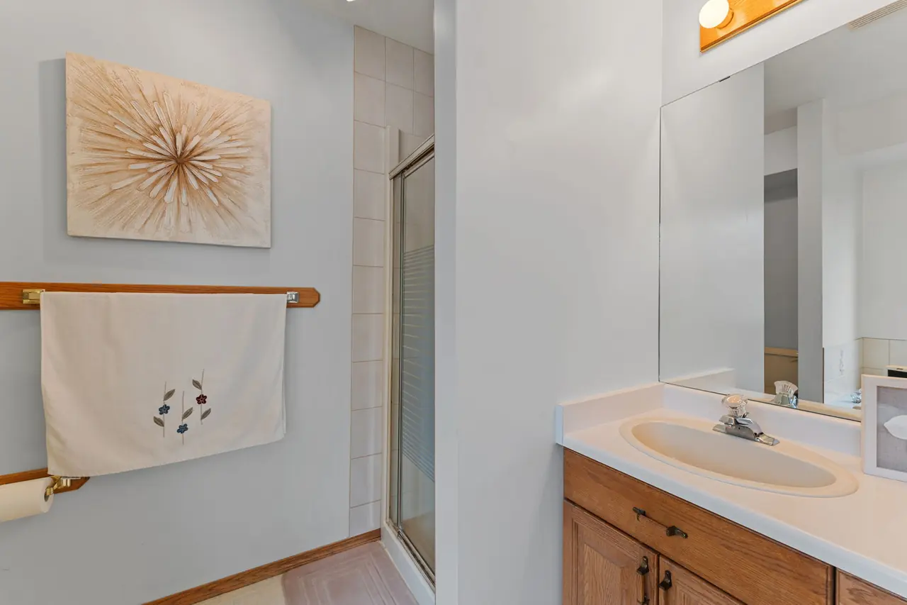 Primary ensuite shower area