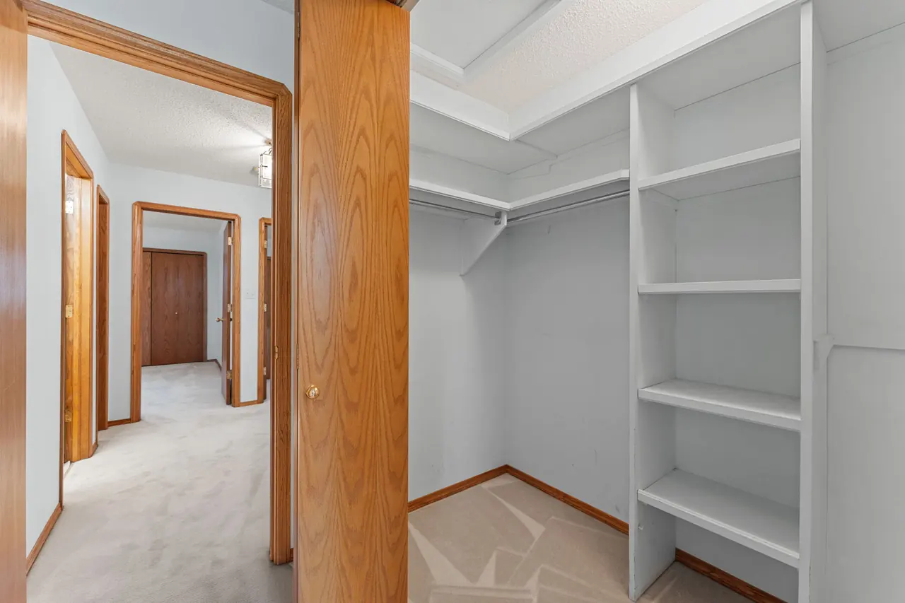 Primary walk-in closet