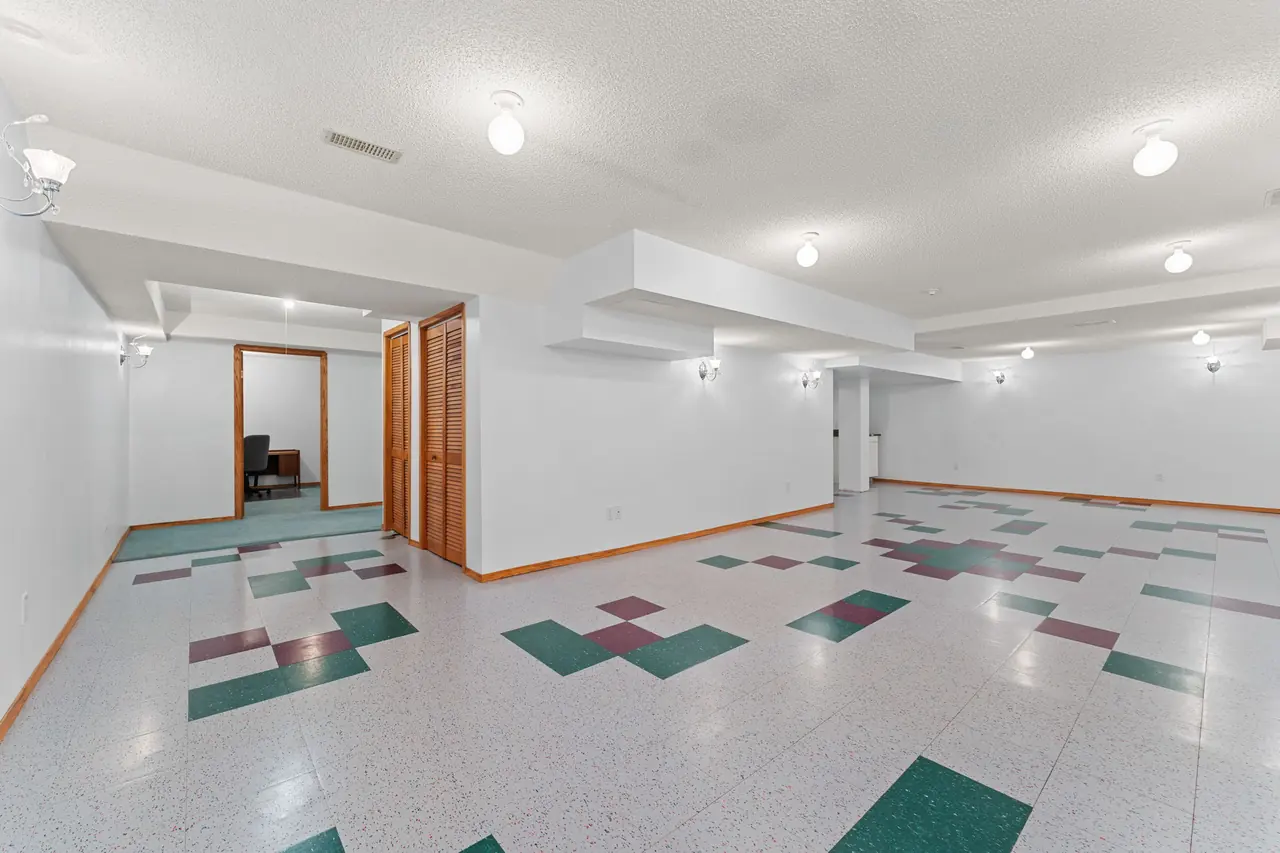 Recreation room and stair access