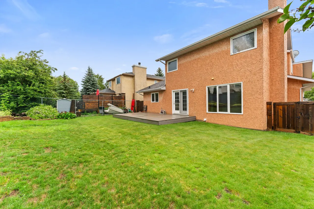 Rear exterior and yard